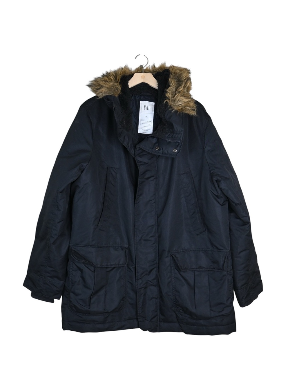 GAP Men's XL Cold Control Max Snorkel Water Resistant Windproof Coat